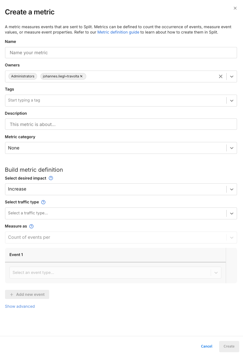 Applying Metric Filters
